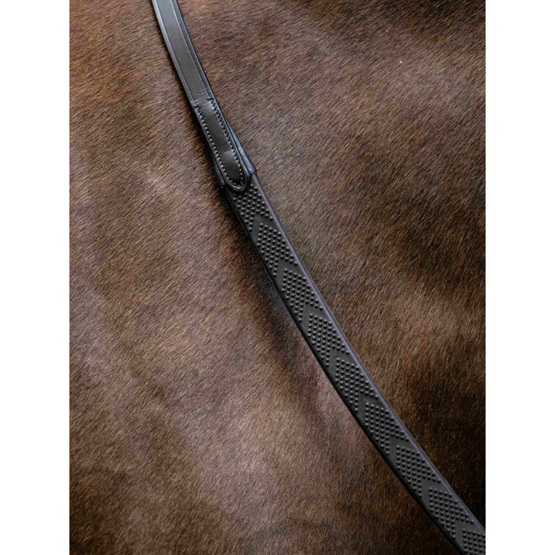 LeMieux Versa Grip Reins - Brown-1
