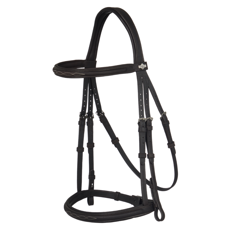 LeMieux Arika Classique Cavesson Bridle - Brown