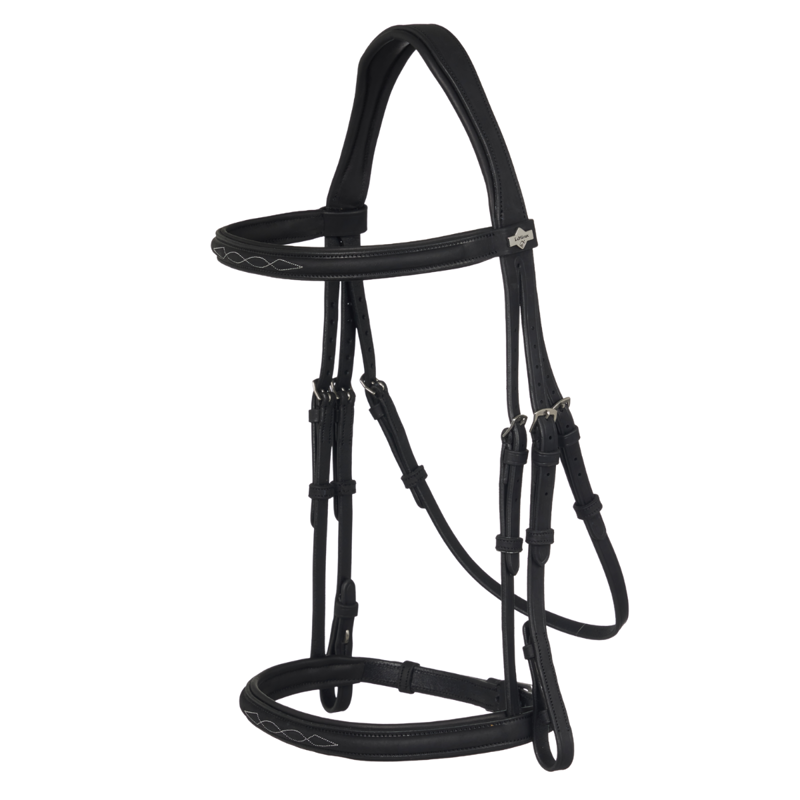 LeMieux Arika Classique Cavesson Bridle - Black