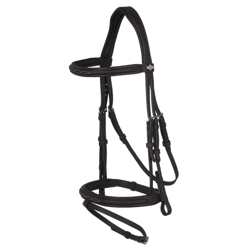 LeMieux Arika Classique Flash Bridle - Black
