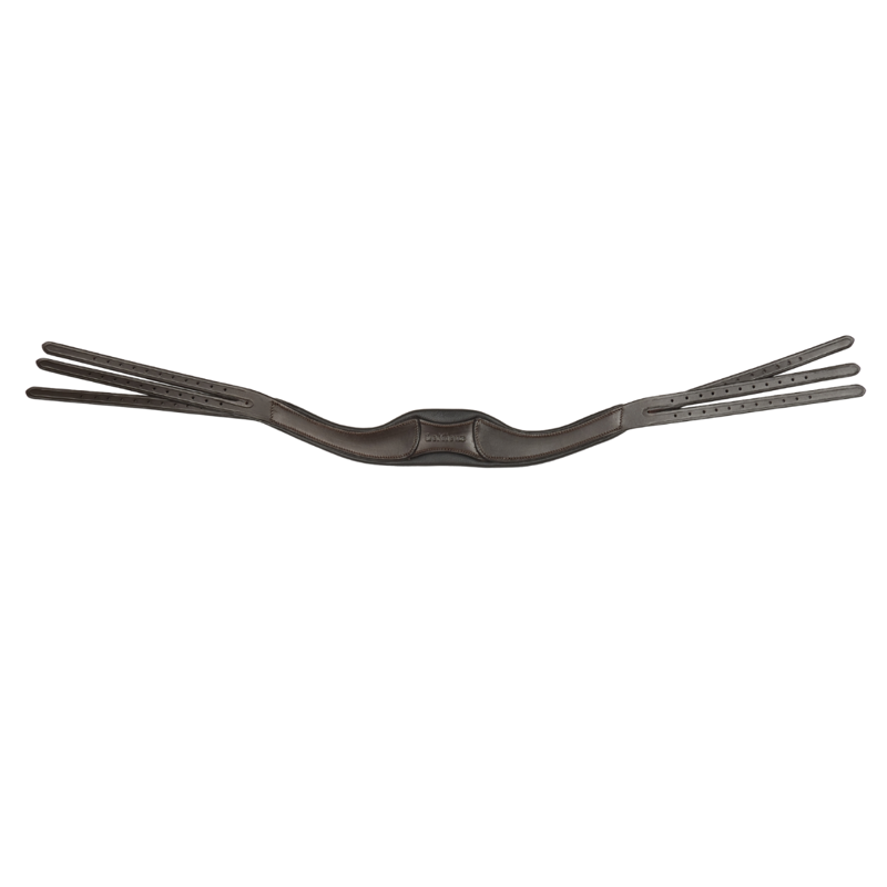 LeMieux Arika Anatomic Headpiece - Brown/Silver