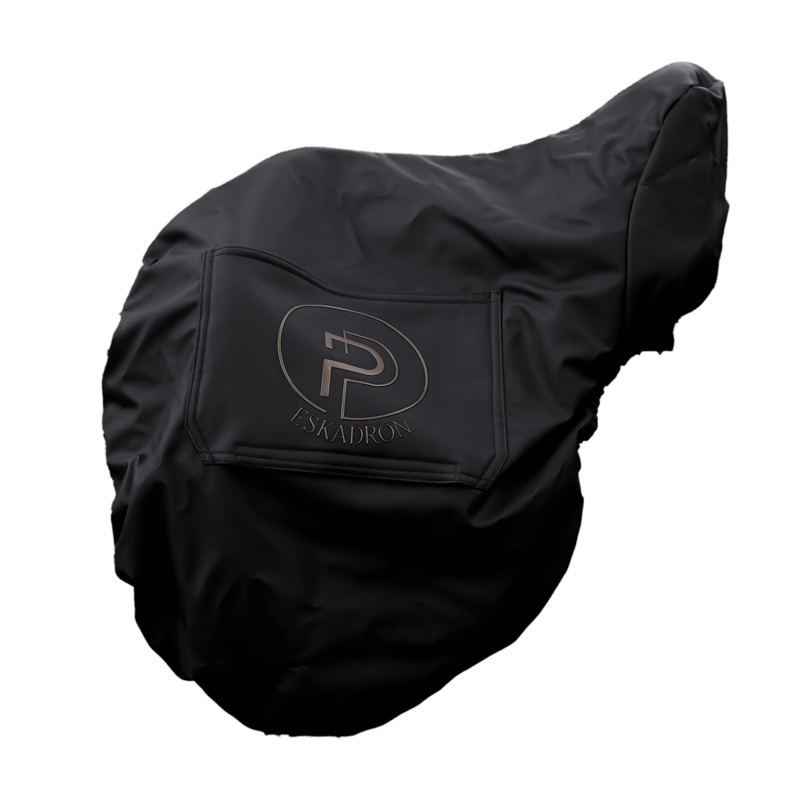 Eskadron Faux Leather Saddle Cover Platinum SS26 - Black