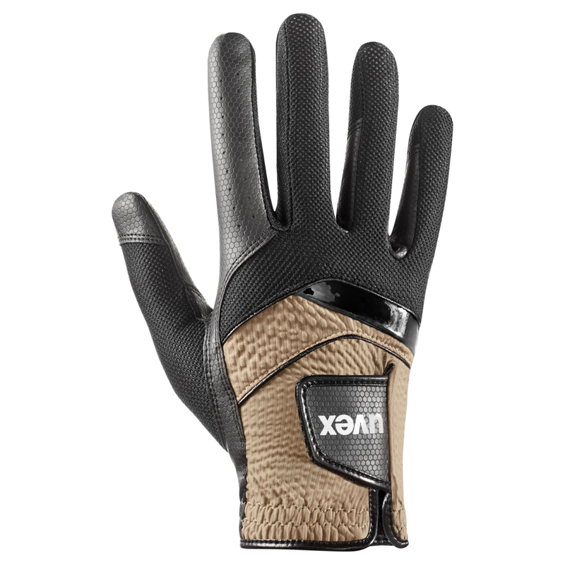 Uvex Suntop Riding Gloves - Sand