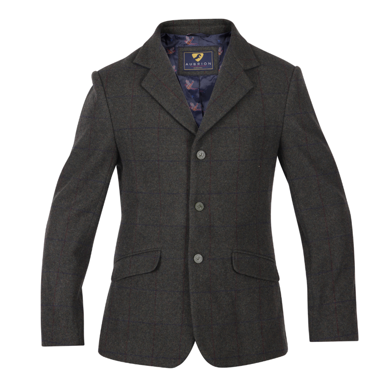 Aubrion Gents Saratoga Jacket - Elm Green Check