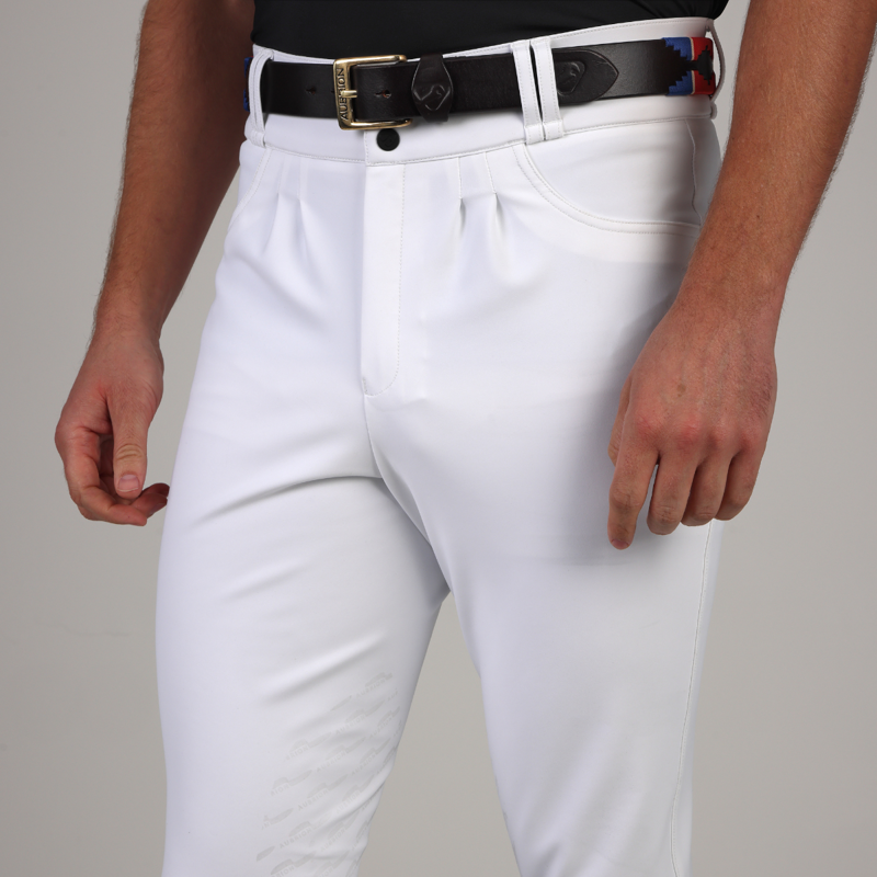 Aubrion Men's Optima MX-LG Breeches - White-2