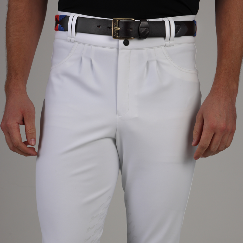 Aubrion Men's Optima MX-LG Breeches - White-6