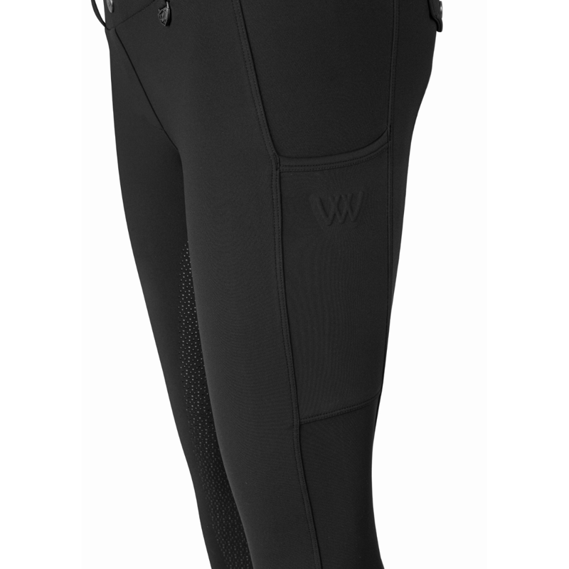 Woof Wear Young Rider Elite Riding Tights - Black-4