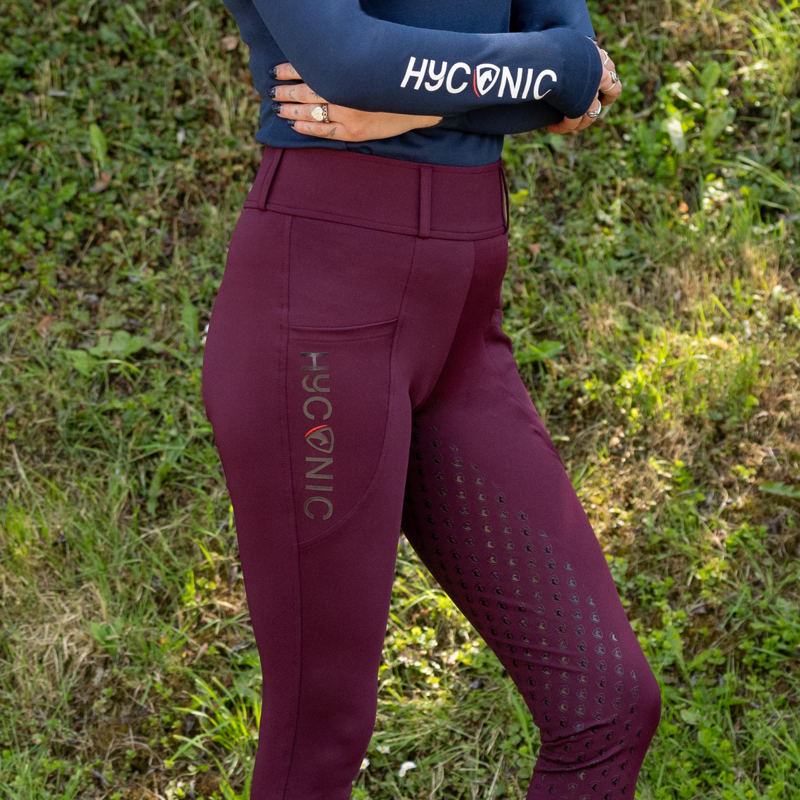 HyCONIC Torrellas Riding Tights - Wine-1