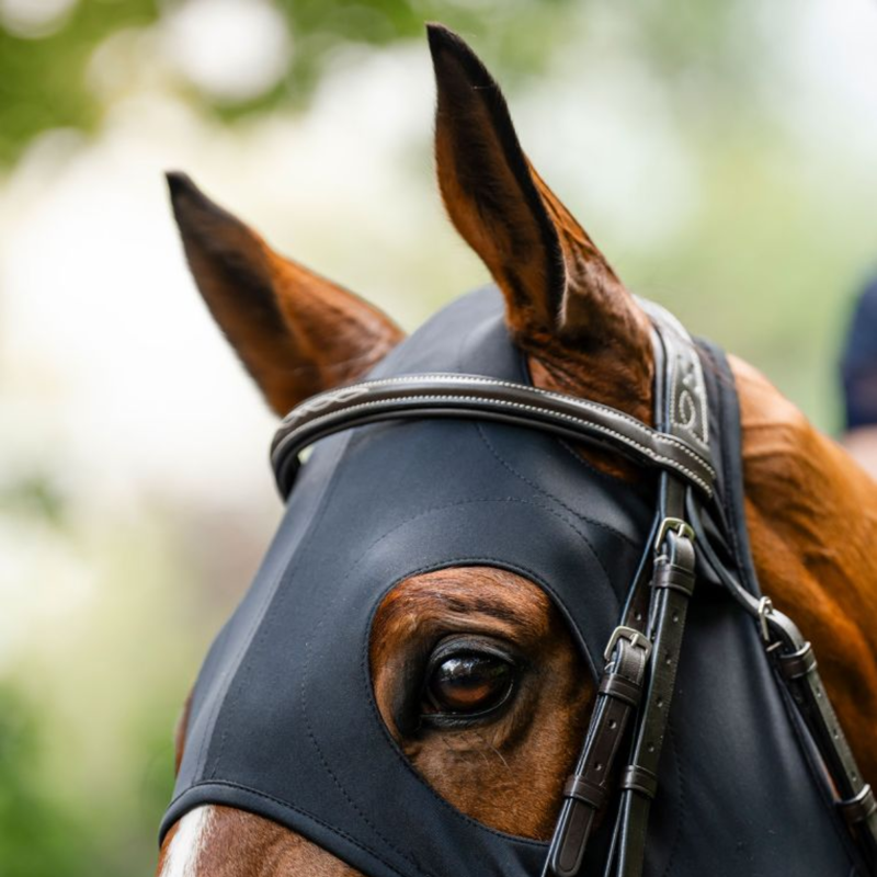 Horseware Ionic Calming Face Mask - Black-2