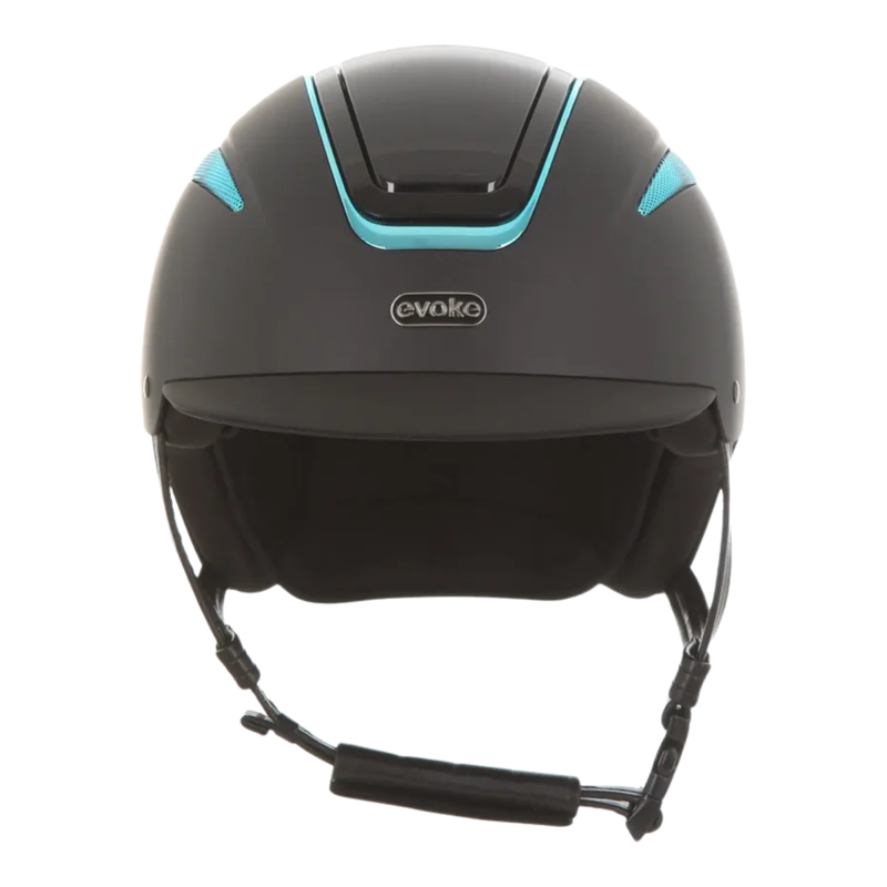 Evoke Callisto Classic Peak Galaxy 25 Riding Hat - Black Limited Edition-3
