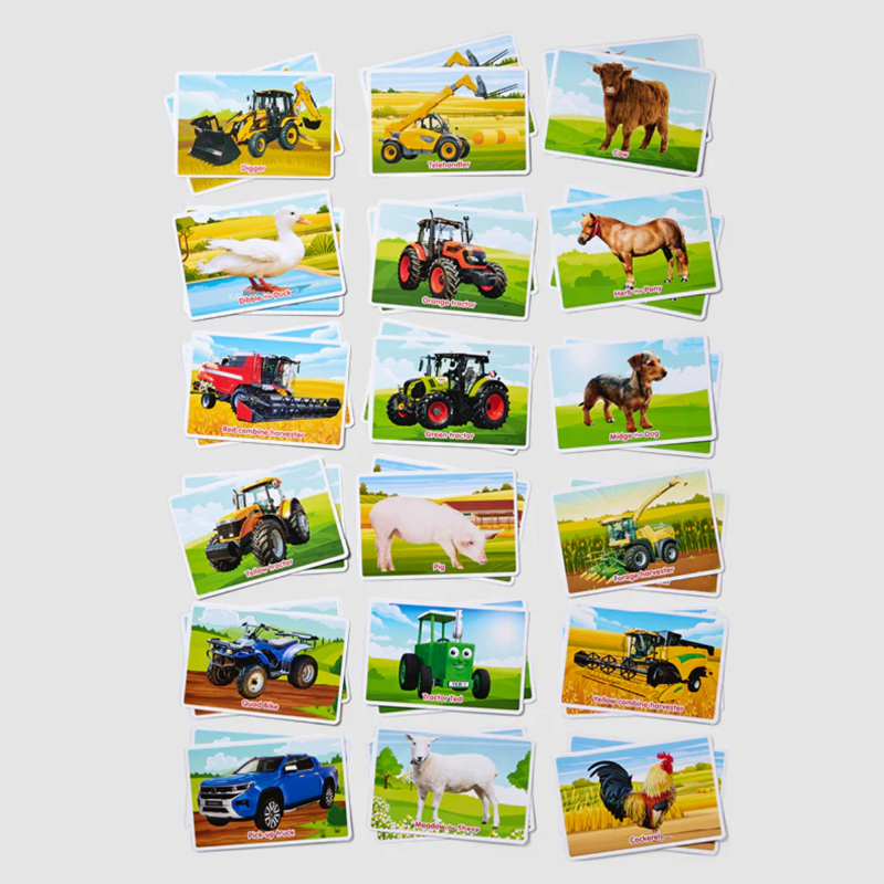 Tractor Ted Matching Pairs-4