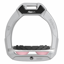 Flex-On Safe-On Junior Inclined Grip Stirrup - Grey/Grey/Light Pink