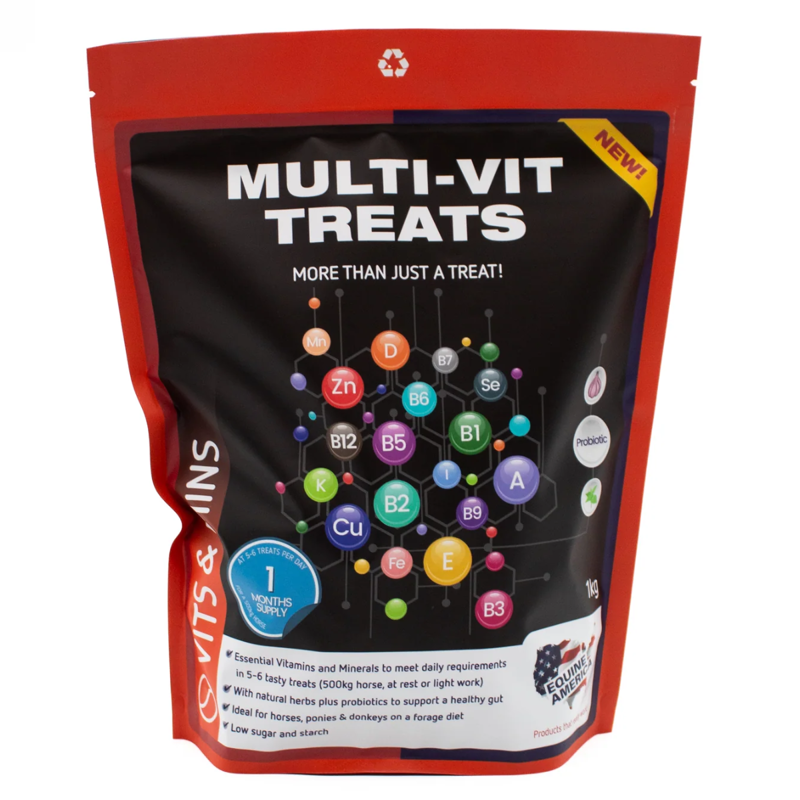 Equine America Multi-Vit Treats 1kg