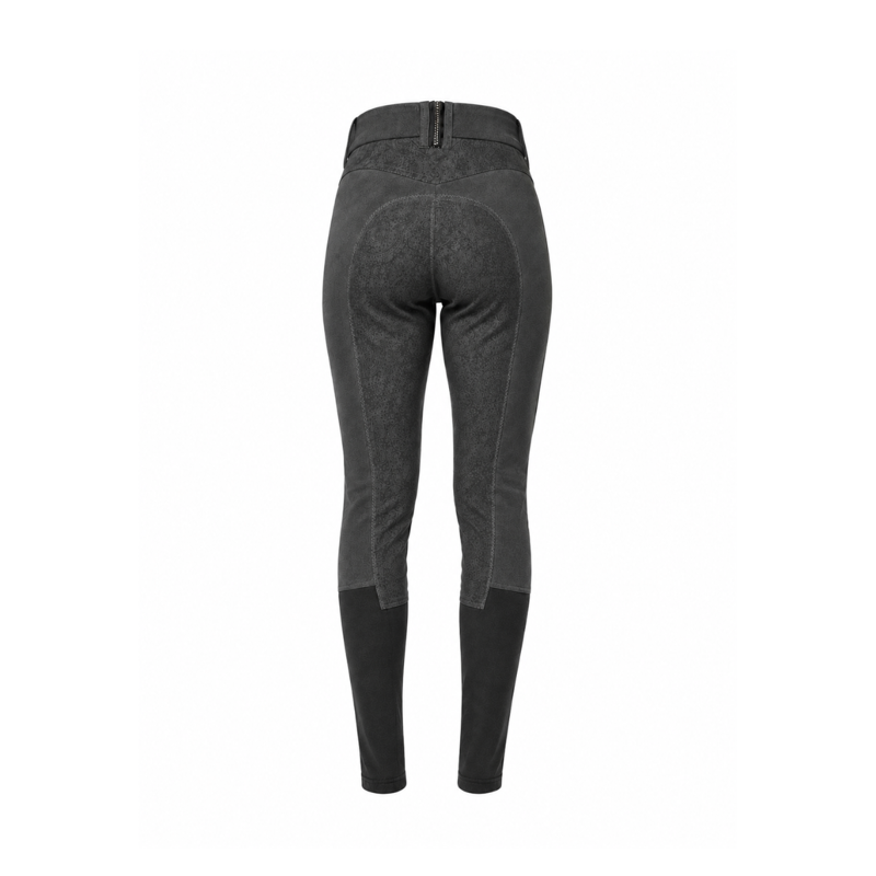 Horseware Ladies Platinum Siena Full Seat Breeches - Charcoal-1