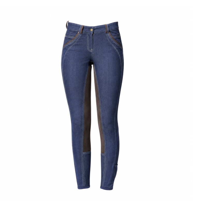 Horseware Ladies Denim Breeches - Denim