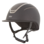 Evoke Elara Classic Peak Riding Hat - Black/Gunmetal