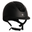 Evoke Elara Classic Peak Riding Hat - Black/Jet Black Crystal