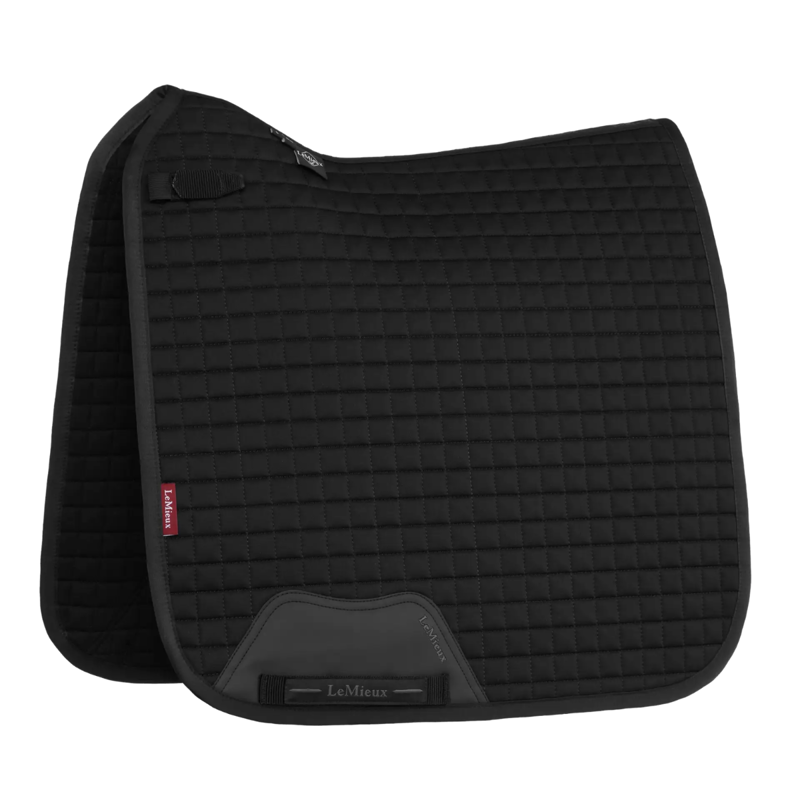 LeMieux Cotton Dressage Square - Black