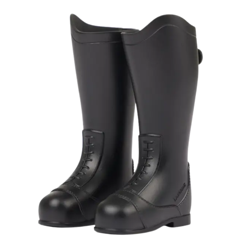 Lemieux Toy Rider Boots and Helmet - Black-2