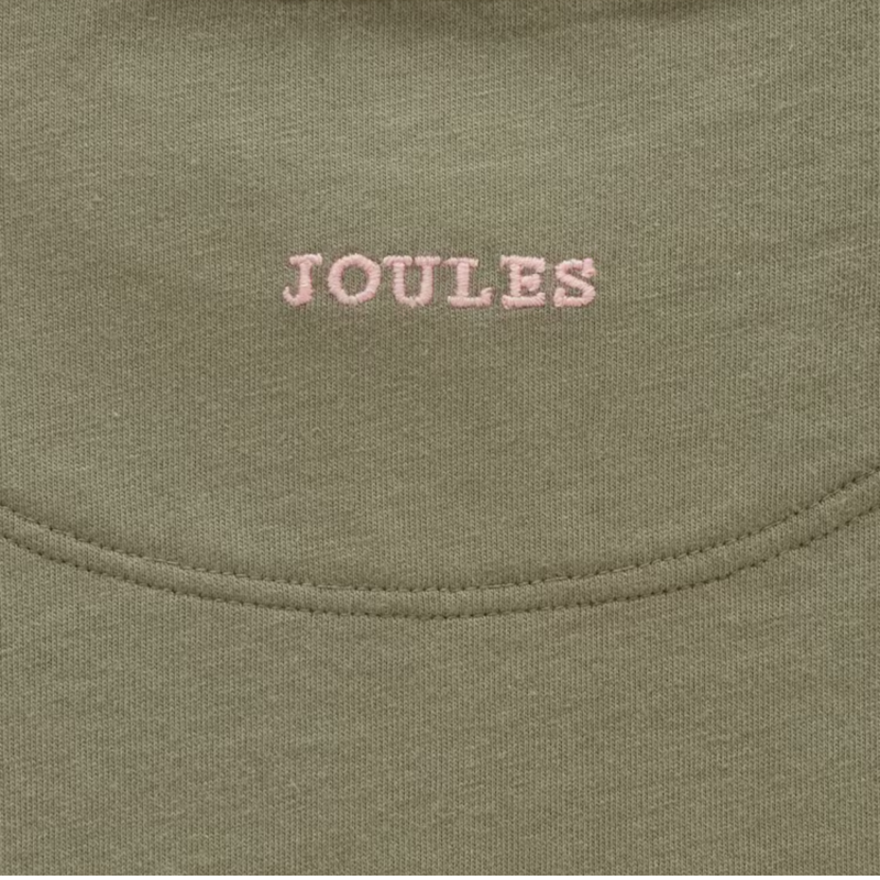 Joules Girls' Ava Applique T-Shirt - Khaki Guinea Pig-3