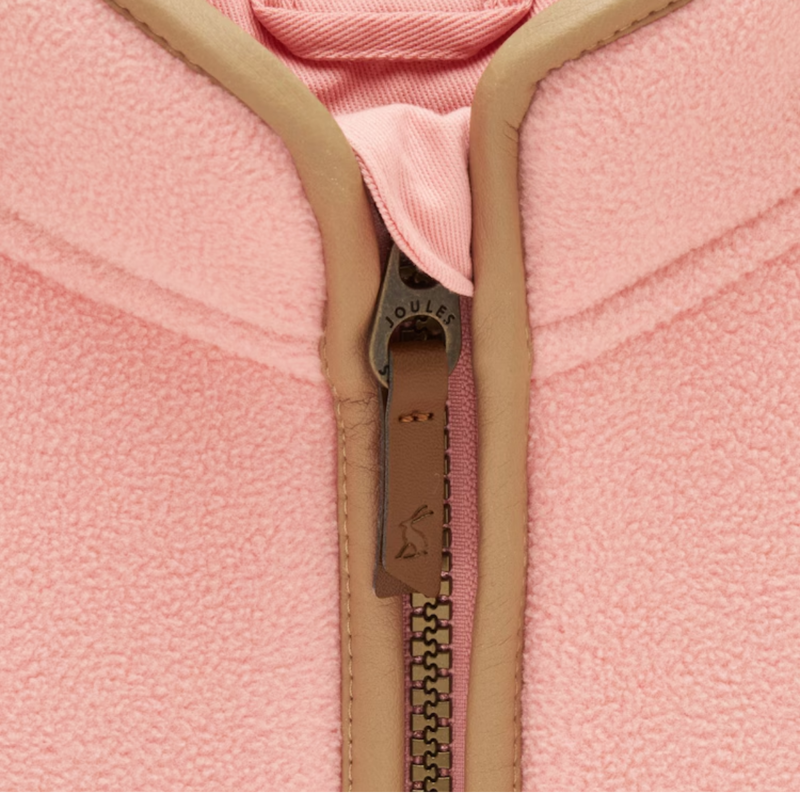 Joules Girls' Heritage Gilet - Pink-2