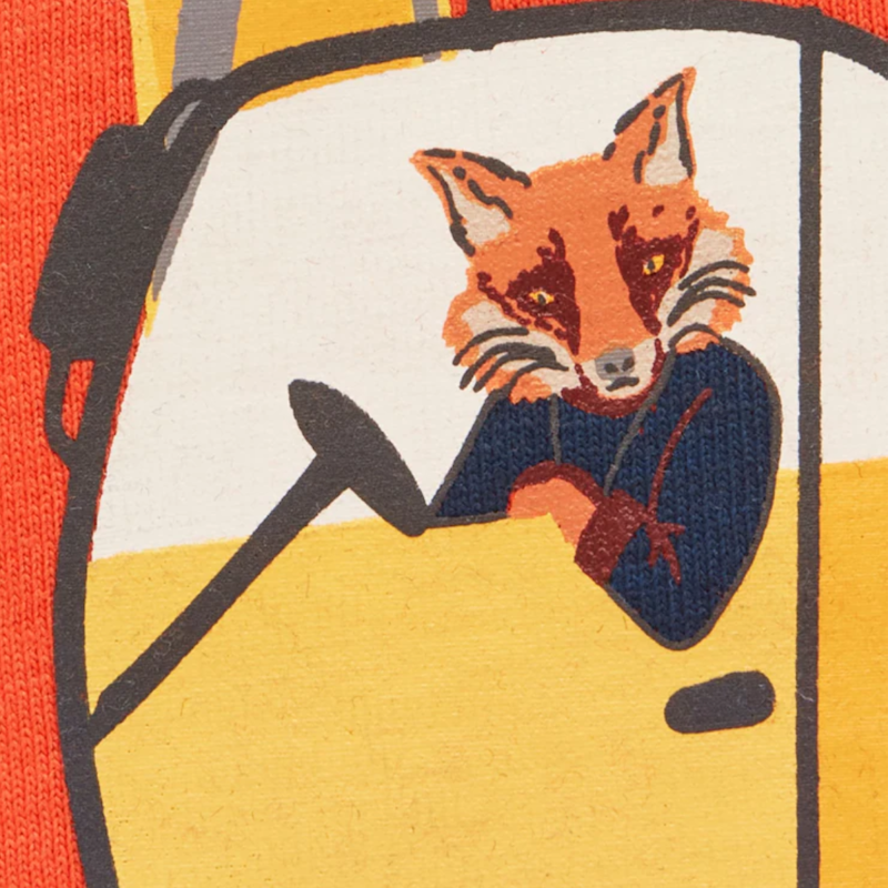Joules Boys' Finlay Screenprint T-Shirt - Burnt Orange Digger-4