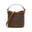 Joules Ladies Bucket Bag - Navy and Brown Horse Print