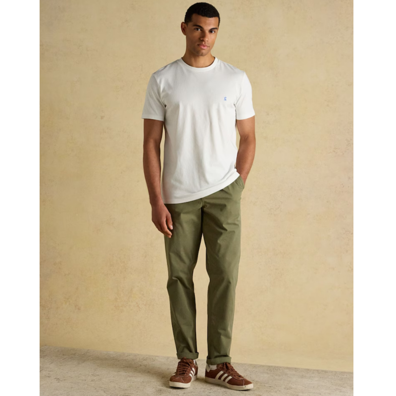 Joules Men's Everyday Classic Fit T-Shirt - White-5