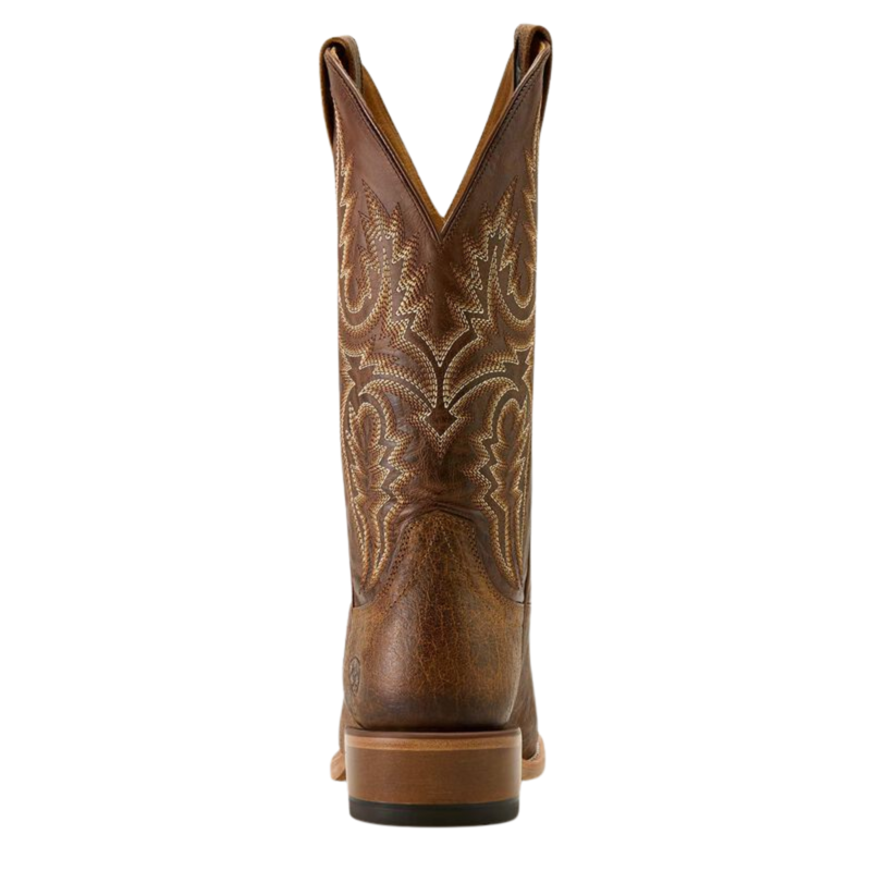Ariat Men's Futurity Platinum Cowboy Boot - Saddle Brown Bison-2
