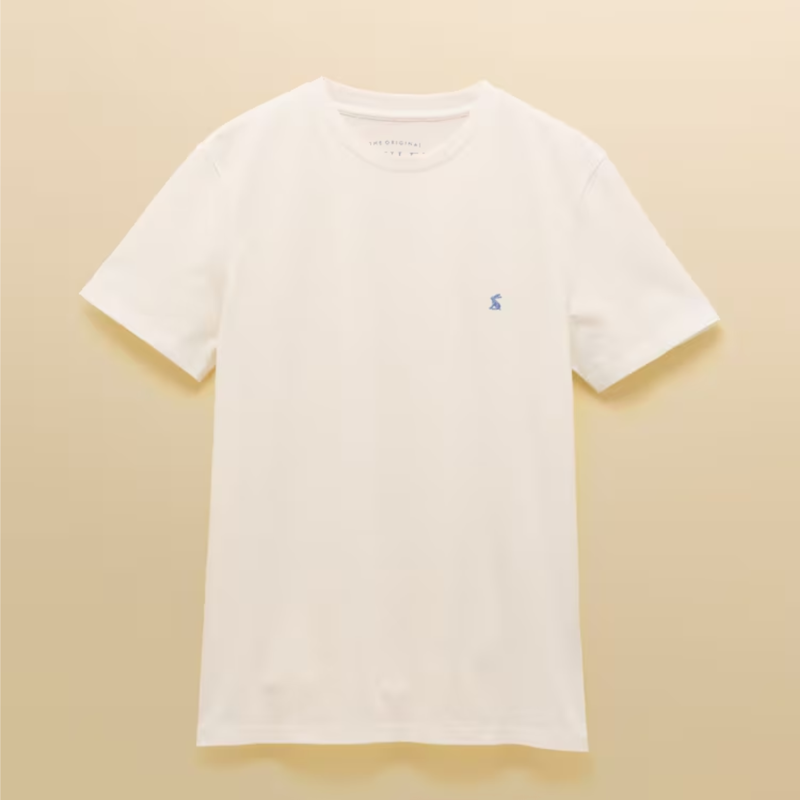 Joules Men's Everyday Classic Fit T-Shirt - White-2