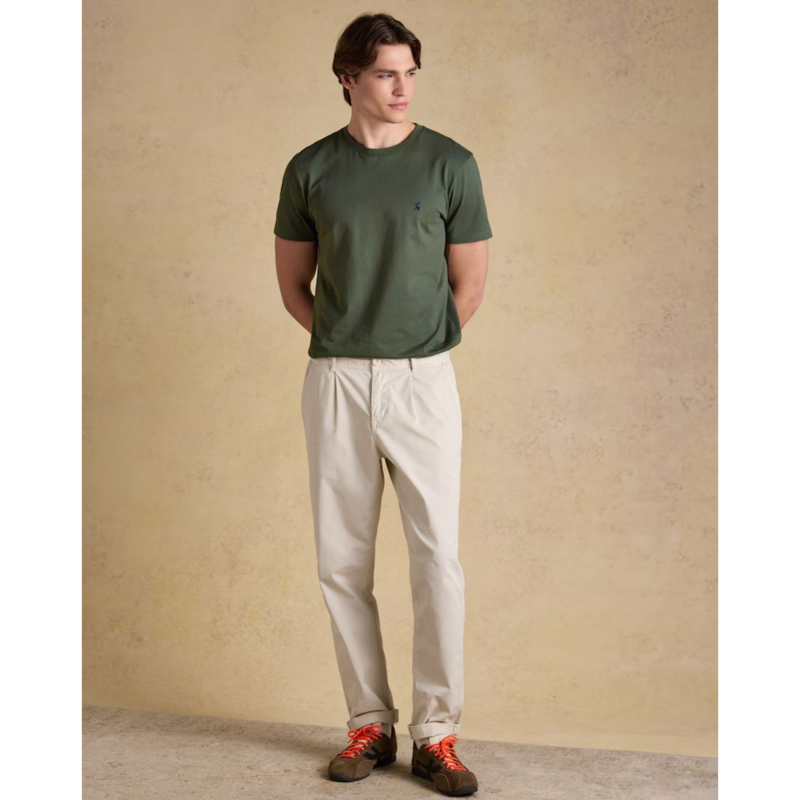 Joules Men's Everyday Classic Fit T-Shirt - Khaki Green-6
