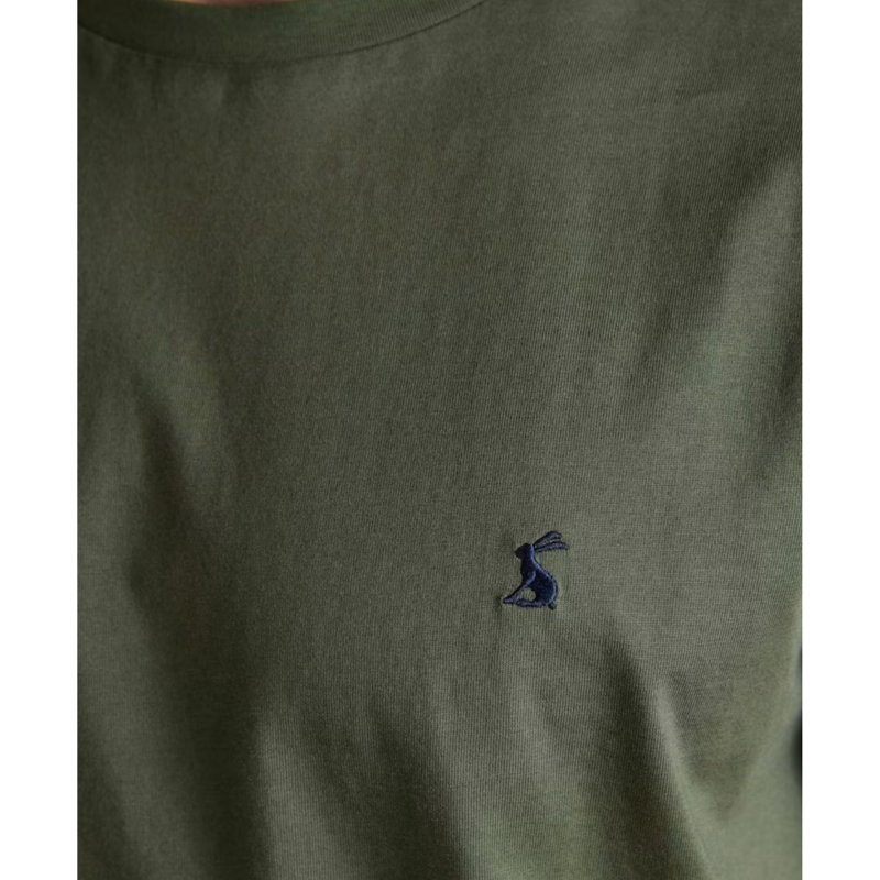 Joules Men's Everyday Classic Fit T-Shirt - Khaki Green-3