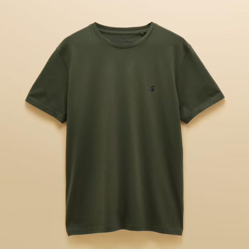 Joules Men's Everyday Classic Fit T-Shirt - Khaki Green-4