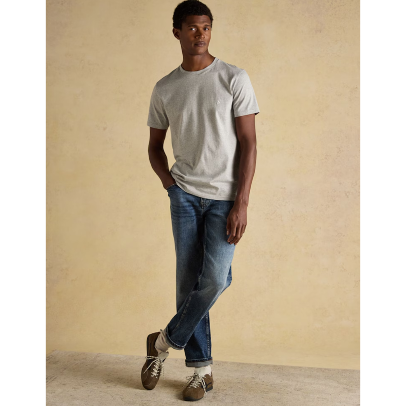 Joules Men's Everyday Comfort Fit T-Shirt - Grey-5