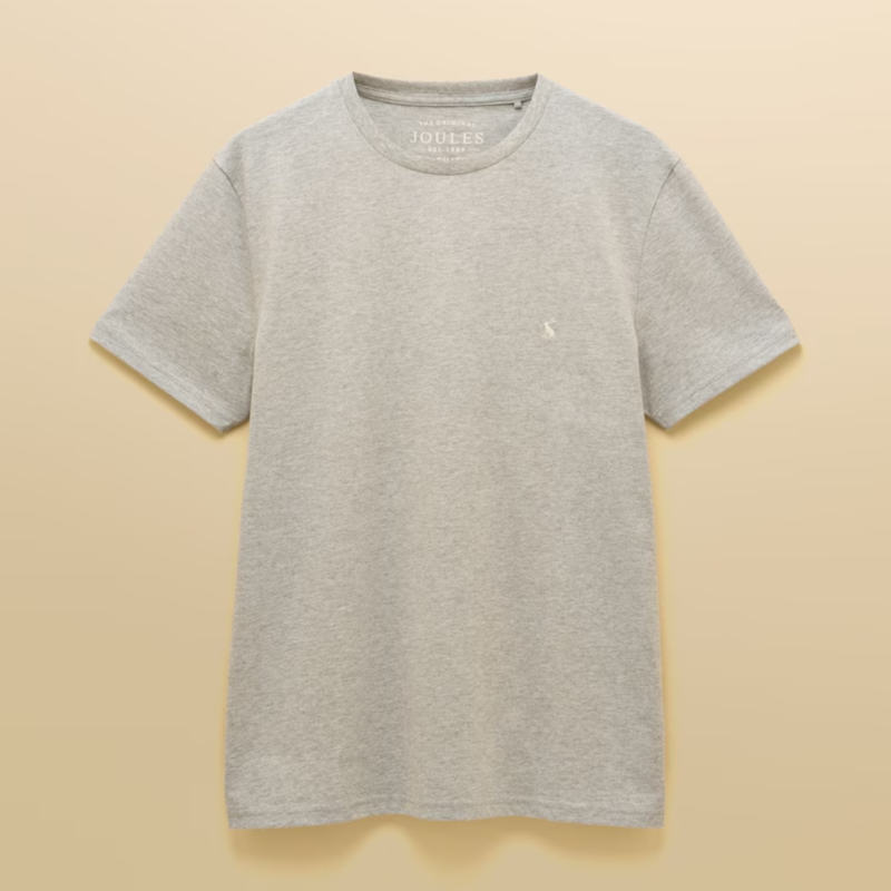 Joules Men's Everyday Comfort Fit T-Shirt - Grey-4