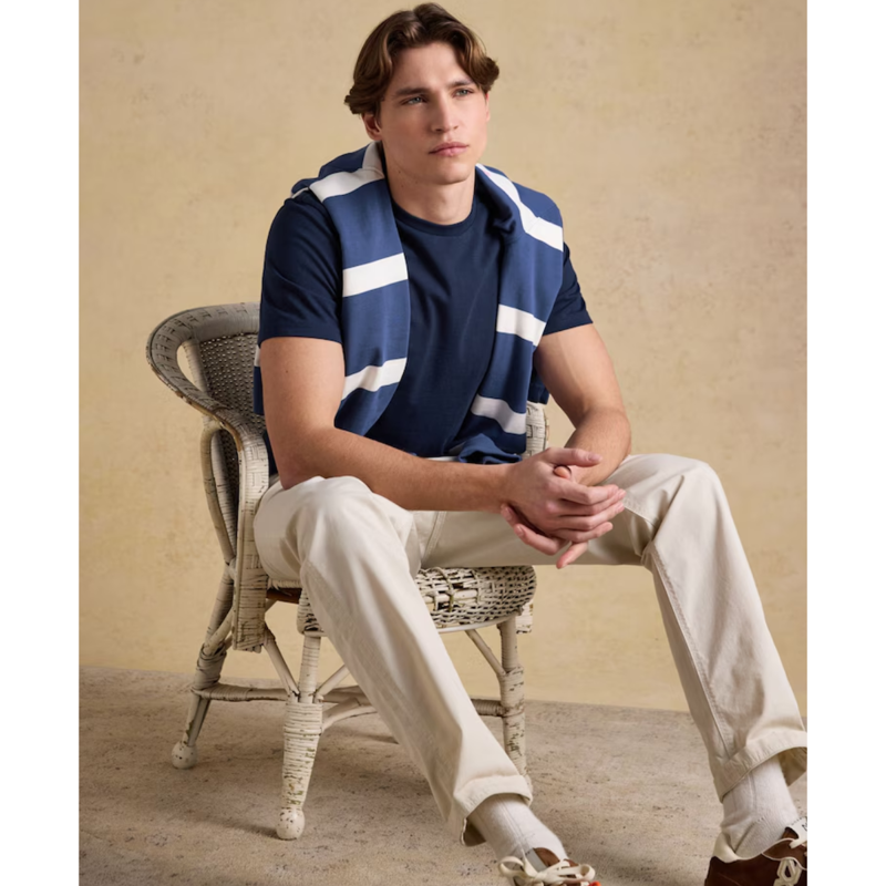 Joules Men's Everyday Classic Fit T-Shirt - Navy-5