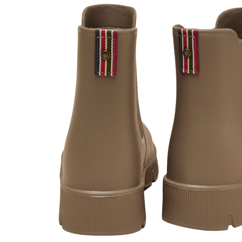 Joules Ladies Raindance EVA Lightweight Wellies - Mink Brown-4