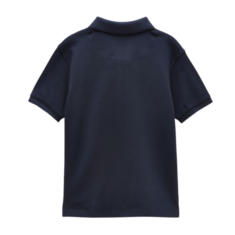 Joules Woody Boy's Short Sleeve Cotton Polo Shirt - Navy-1