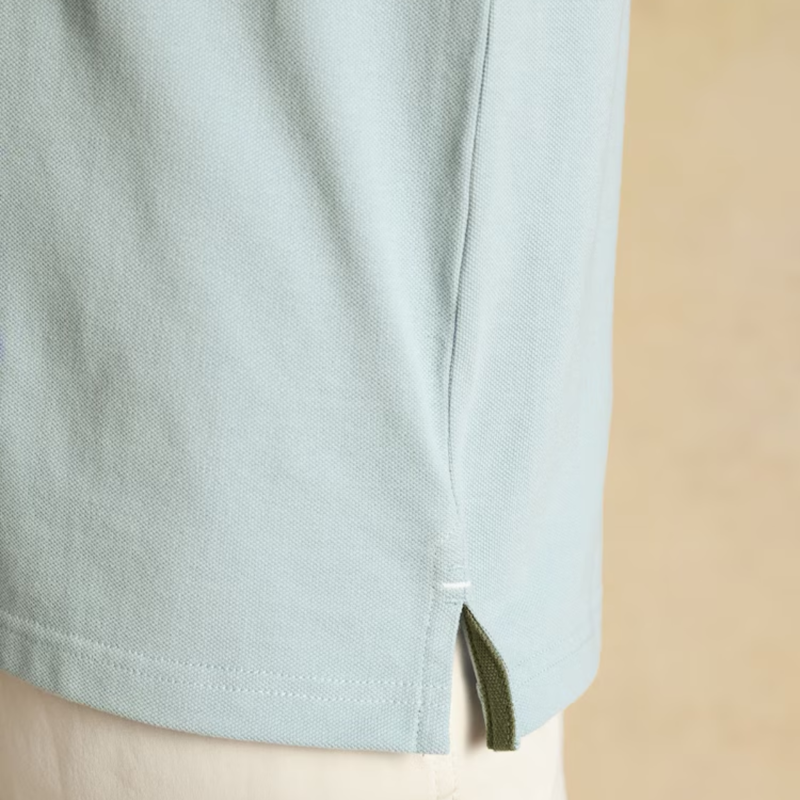 Joules Men's Woody Cotton Pique Polo Shirt - Blue/Grey-5