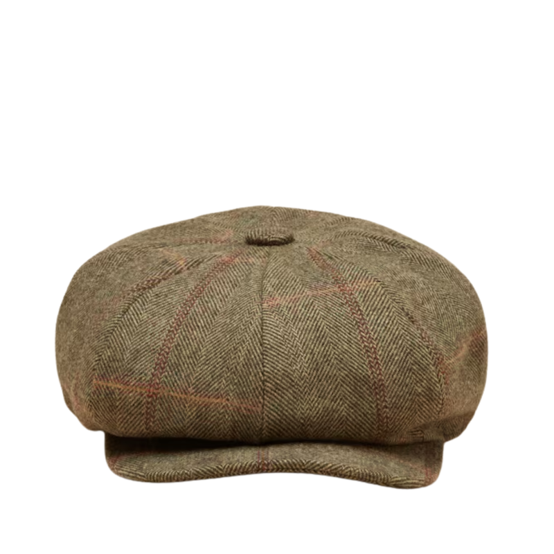 Joules Ladies Harrogate Hat - Khaki Tweed