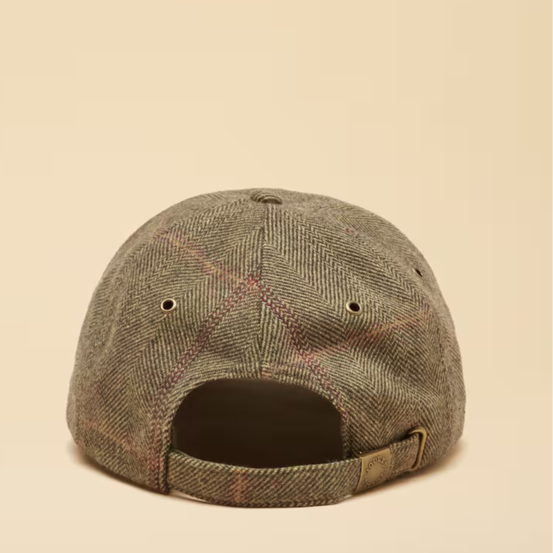 Joules Ladies Perry Baseball Hat - Khaki Tweed-2