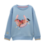 Joules Girl's Mackenzie Sweatshirt  - Blue Horse