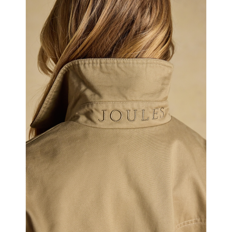 Joules Ladies Barn Jacket - Tan Brown-7