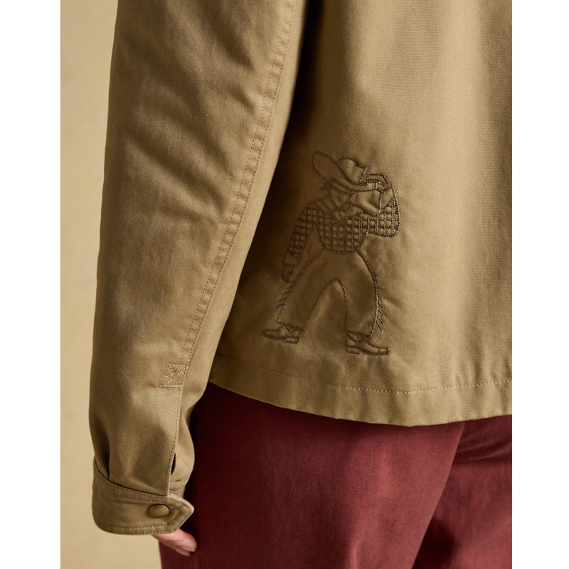 Joules Ladies Barn Jacket - Tan Brown-8