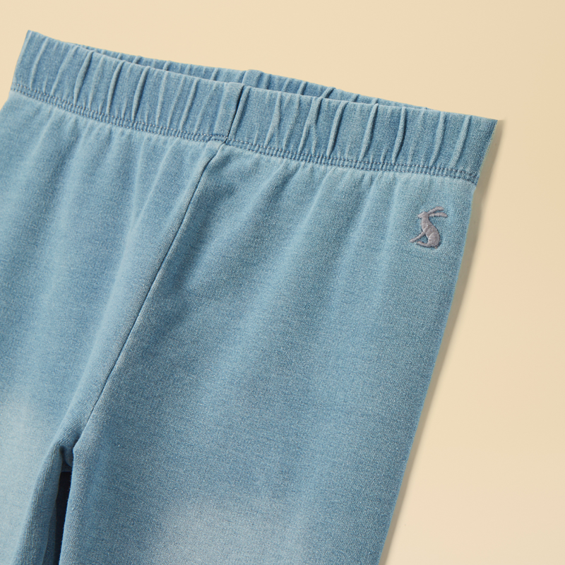 Joules Girls' Trot Leggings - Light Blue-2