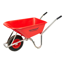Carrimore 120 Litre Shifter Wheelbarrow - Pneumatic Wheel - Red