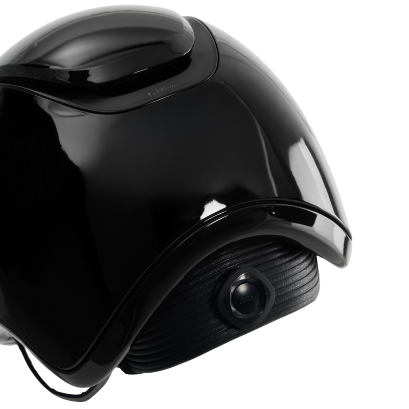 LeMieux Verv Competition Helmet - Gloss Black-8