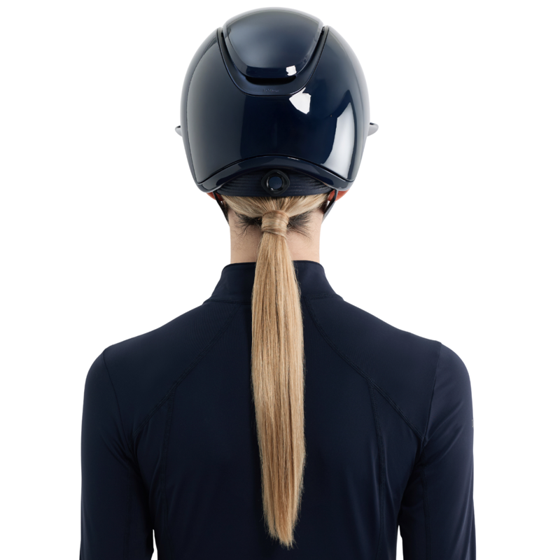 LeMieux Verv Competition Helmet - Gloss Navy-6