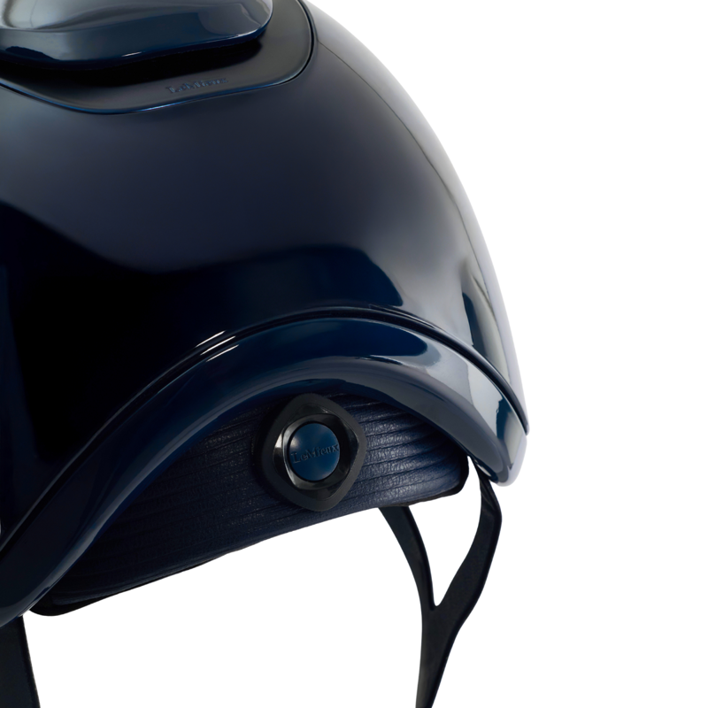 LeMieux Verv Competition Helmet - Gloss Navy-7