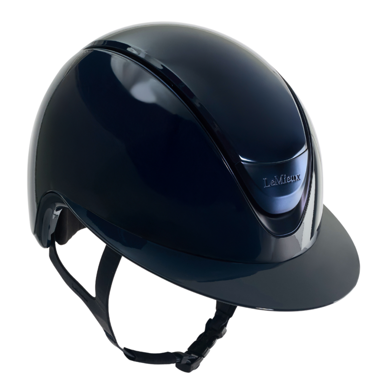 LeMieux Verv Competition Helmet - Gloss Navy-1